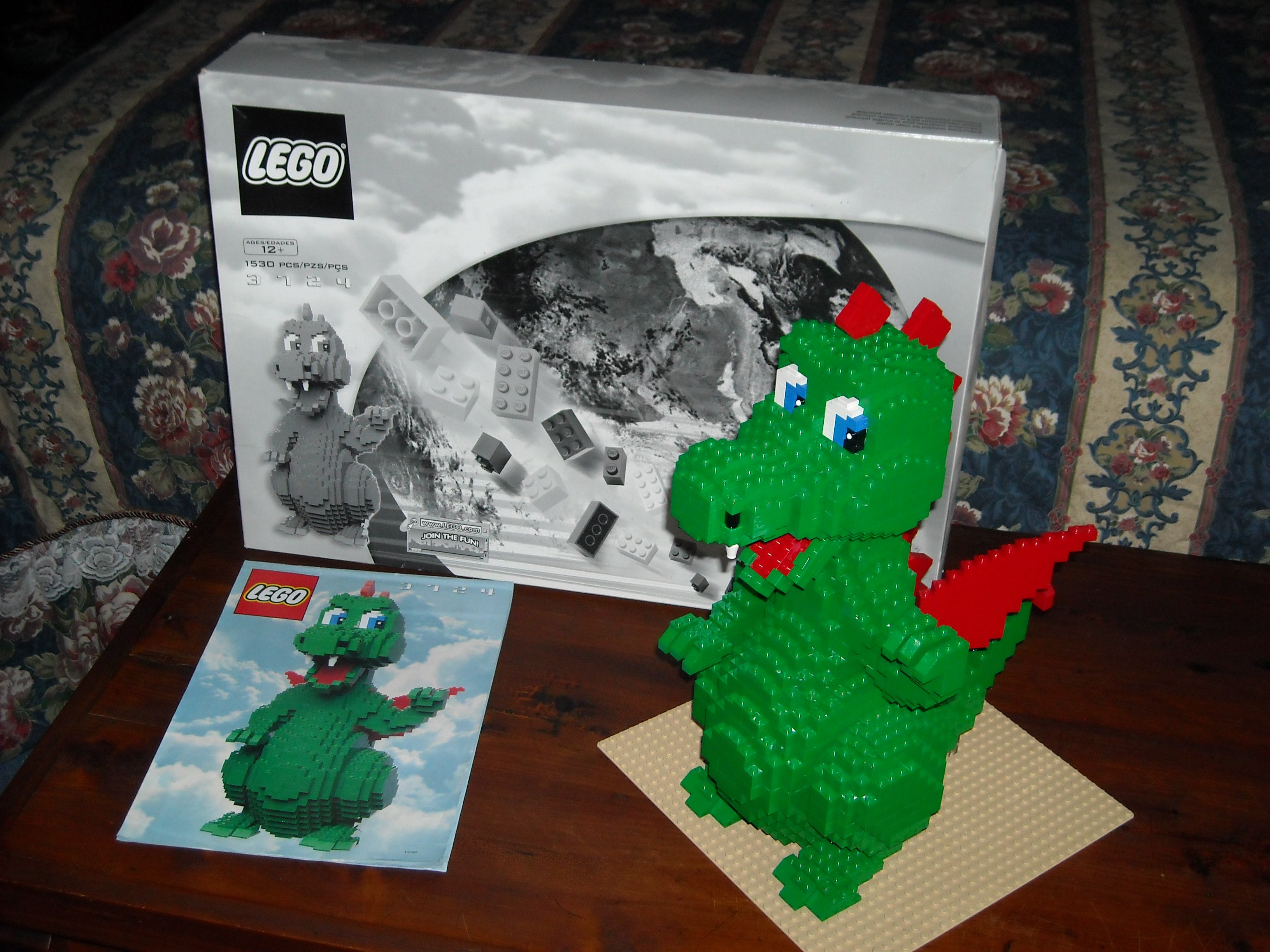 lego dragon instructions 3724