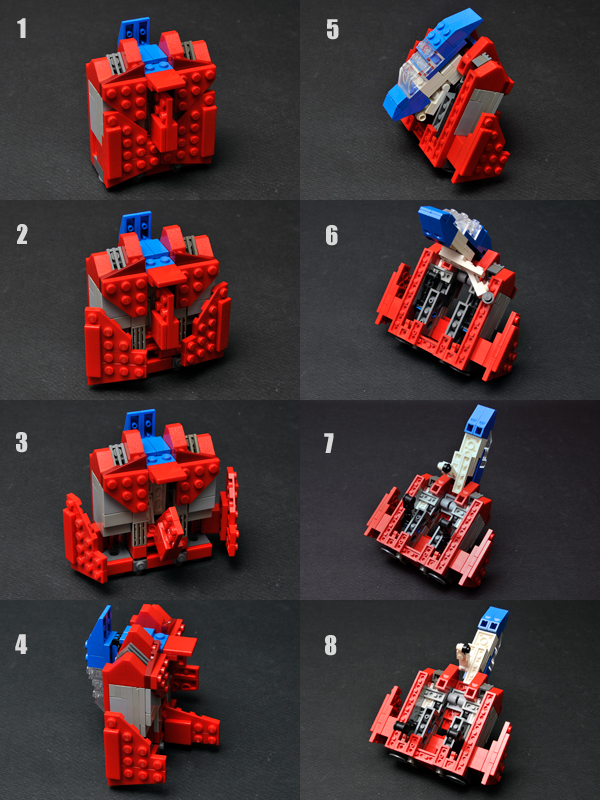 lego transformers instructions