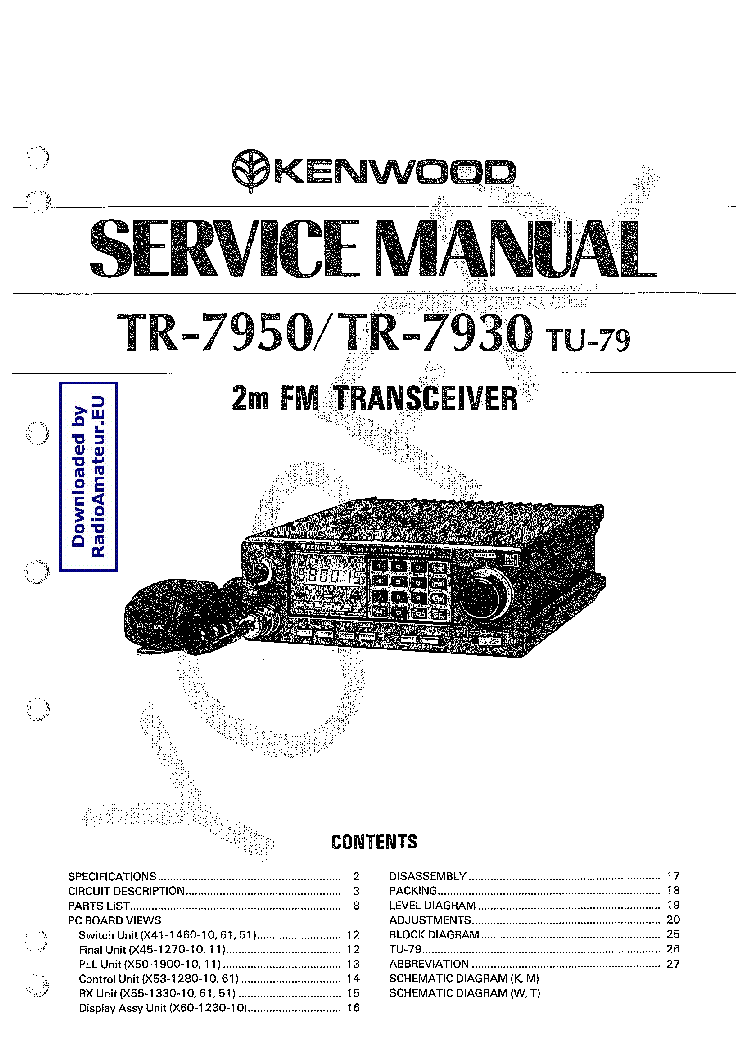 kenwood tr9130 manual