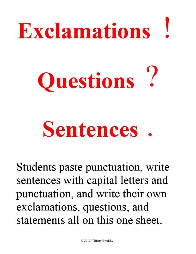 exclamations in english exercises pdf