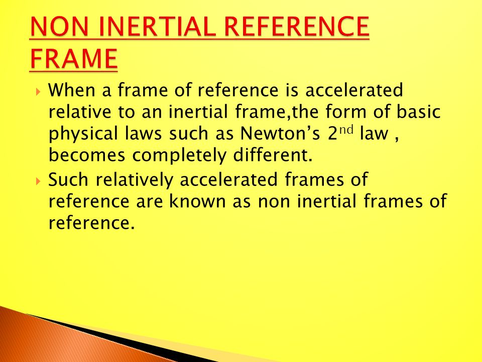 inertial frame of reference pdf