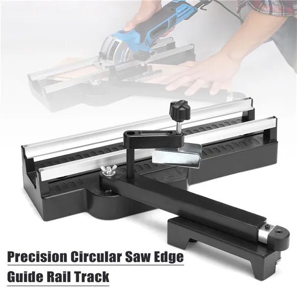 how to use saw guide rail