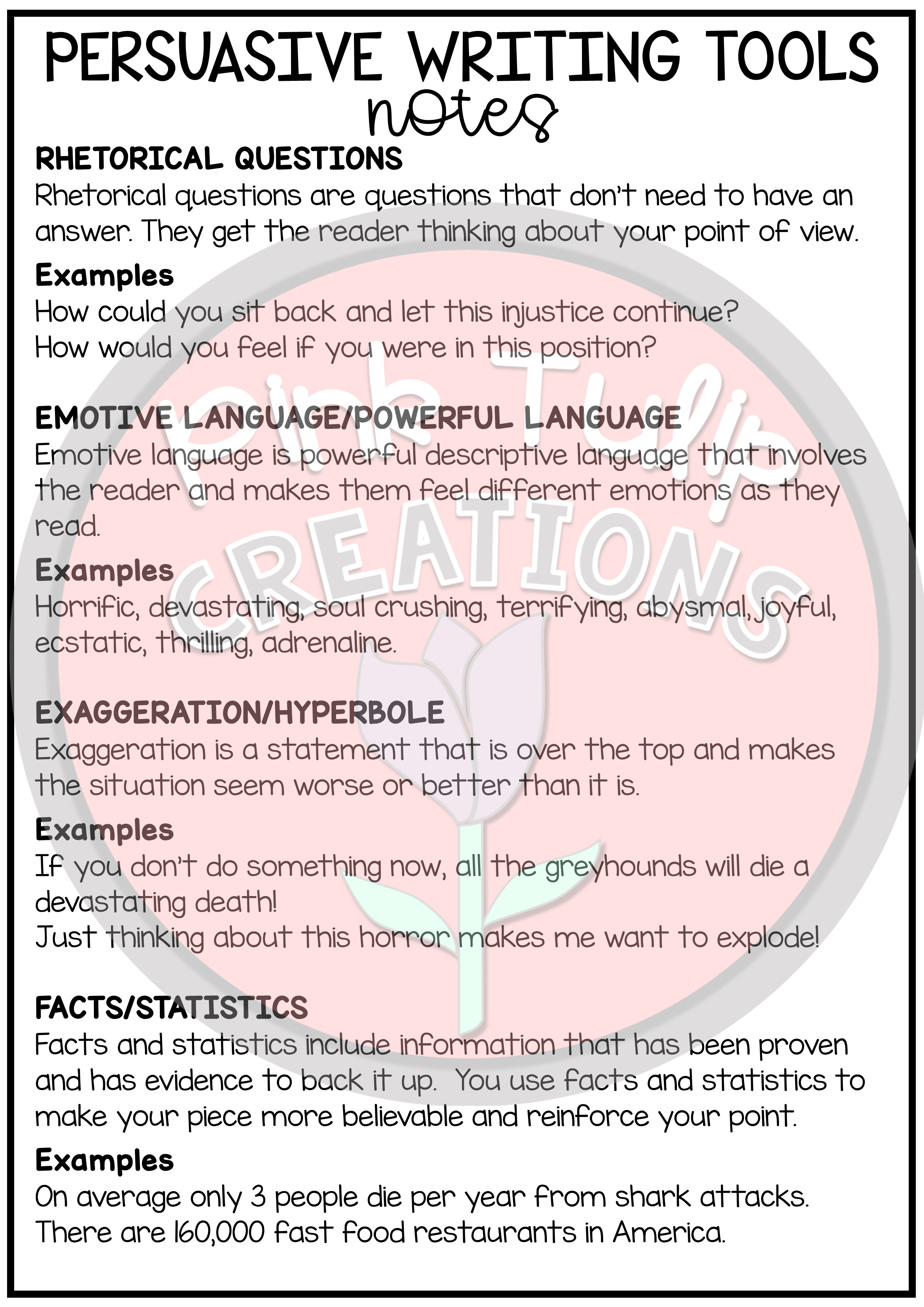emotive language worksheet pdf