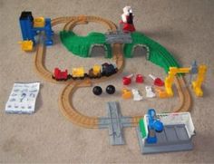 fisher price train set instructions
