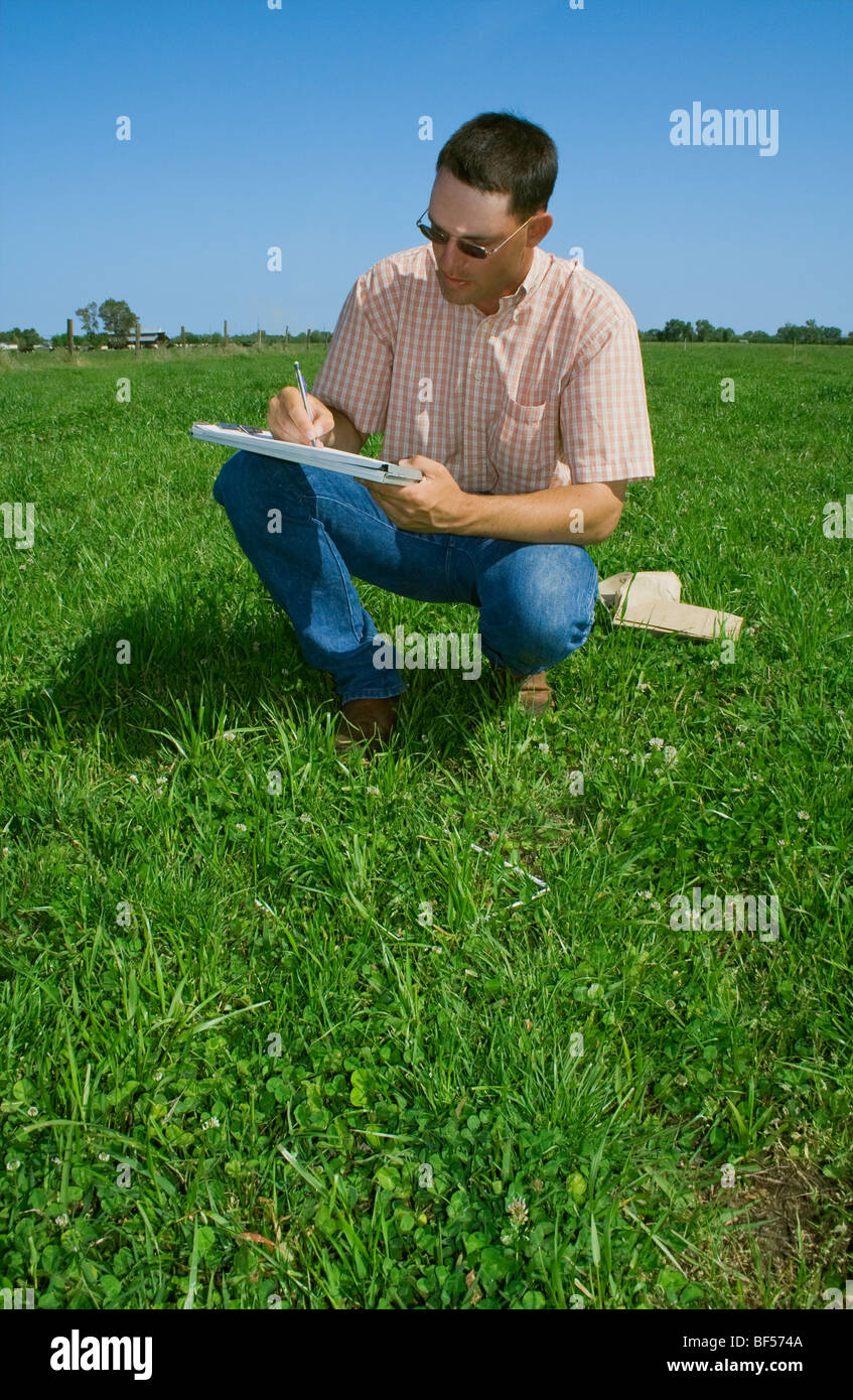 how to take pasture herbage sample