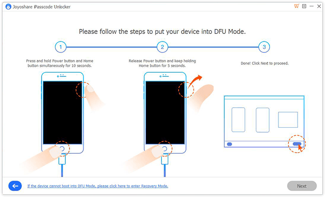 iphone 7 dfu mode instructions